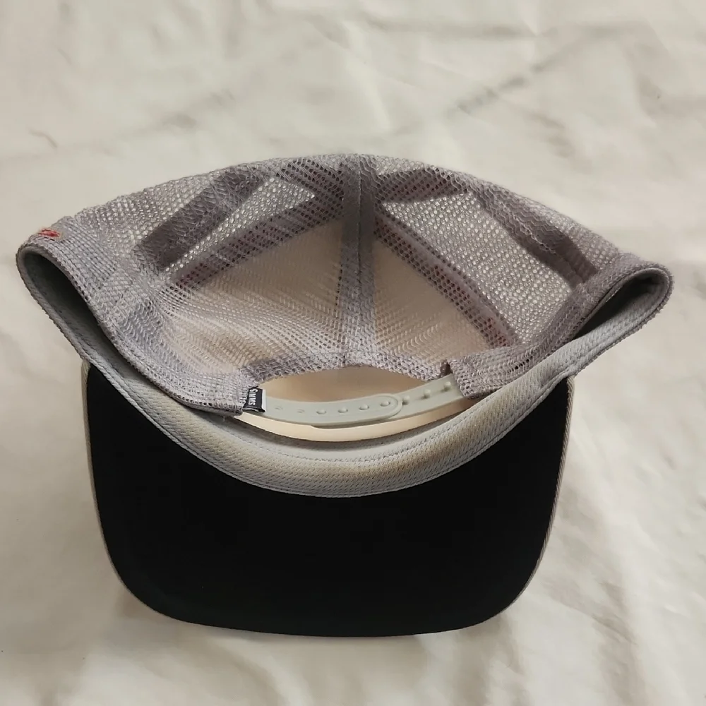 Simms Red and Gray Fish Design Cap - Picture 4 of 6